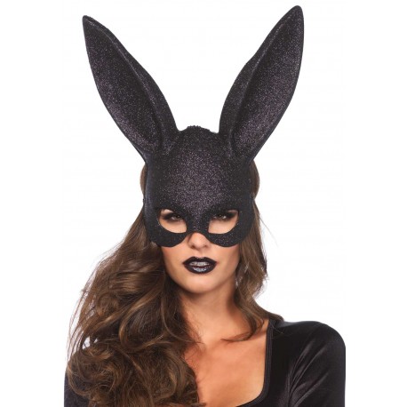 Masque noir Lapin