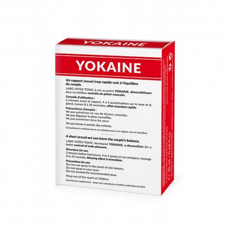 Spray retardant Yokaine pour homme 20ml - CC800391