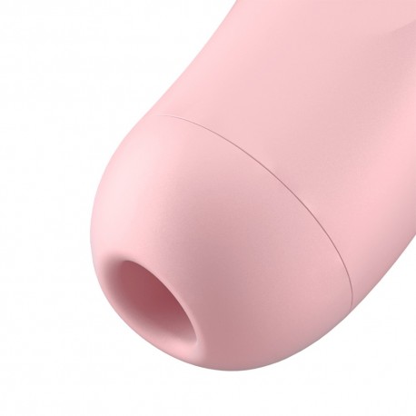 Stimulateur clitoridien connecté rose Curvy 2 Satisfyer - CC597240050