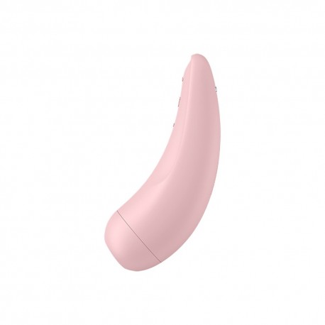 Stimulateur clitoridien connecté rose Curvy 2 Satisfyer - CC597240050