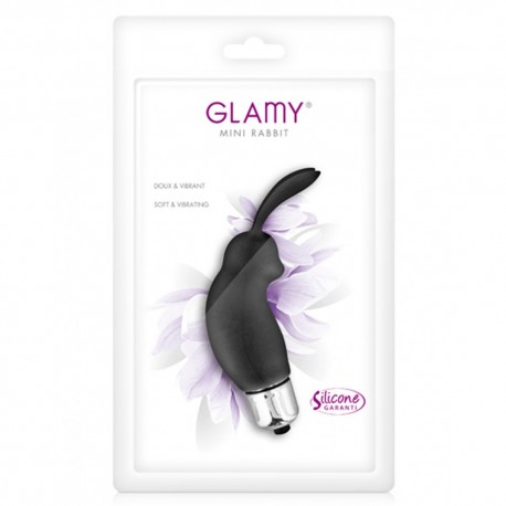 Stimulateur de clitoris vibrant noir rabbit - CC5730010010