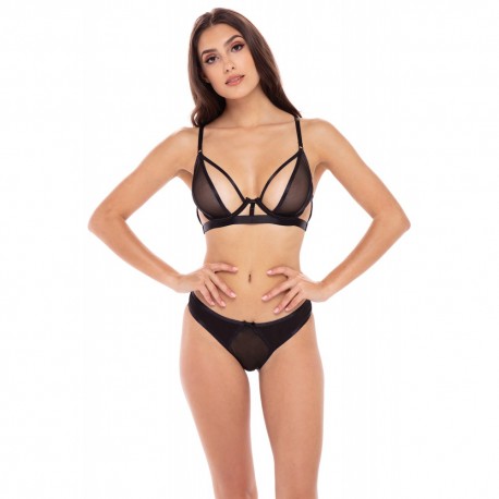 Ensemble 2 pièces noirs - REN53020-BLK