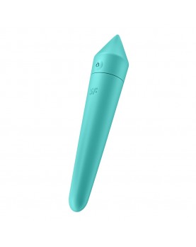 Vibromasseur connecté turquoise USB Ultra Power Bullet 8 Satisfyer - CC597744