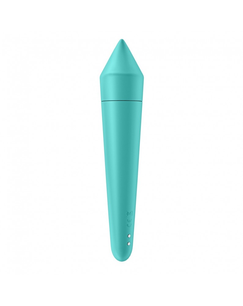 Vibromasseur connecté turquoise USB Ultra Power Bullet 8 Satisfyer - CC597744