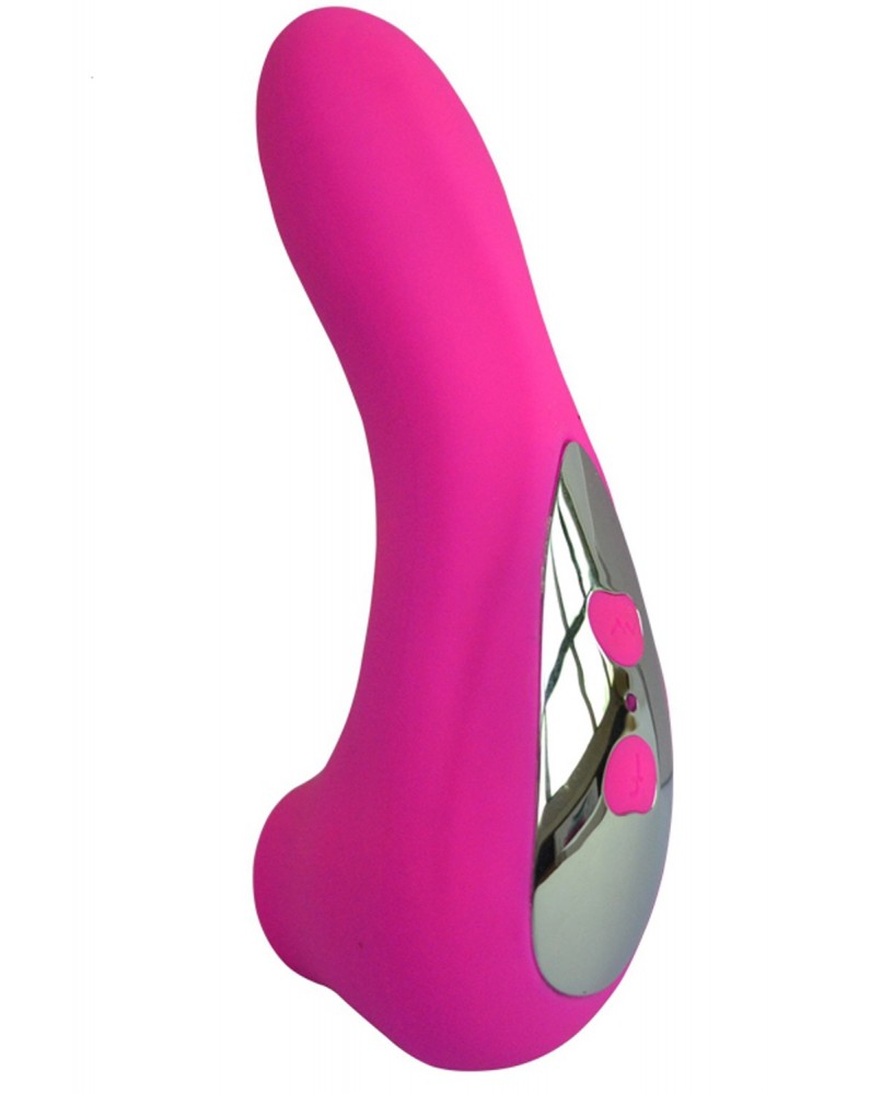 Vibromasseur stimulateur à succion rose 20 programmes USB - CR-CAV013