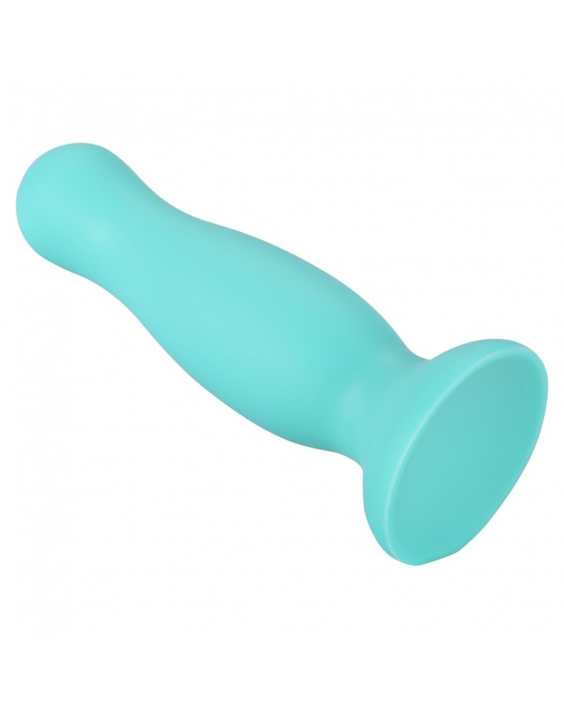 Plug anal ventouse vert pastel taille M - A-001-M-GRN