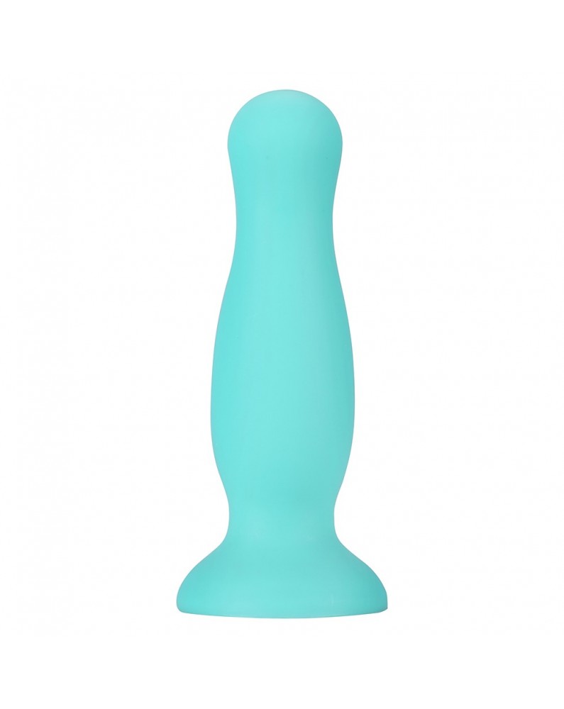 Plug anal ventouse vert pastel taille M - A-001-M-GRN