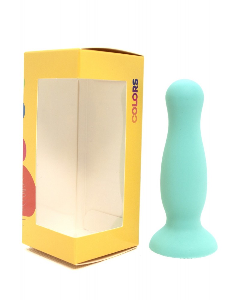 Plug anal ventouse vert pastel taille S - A-001-S-GRN