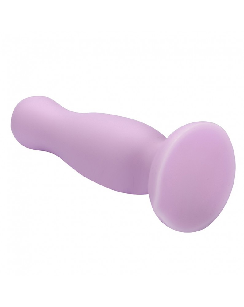 Plug anal ventouse violet pastel taille S - A-001-S-PUR