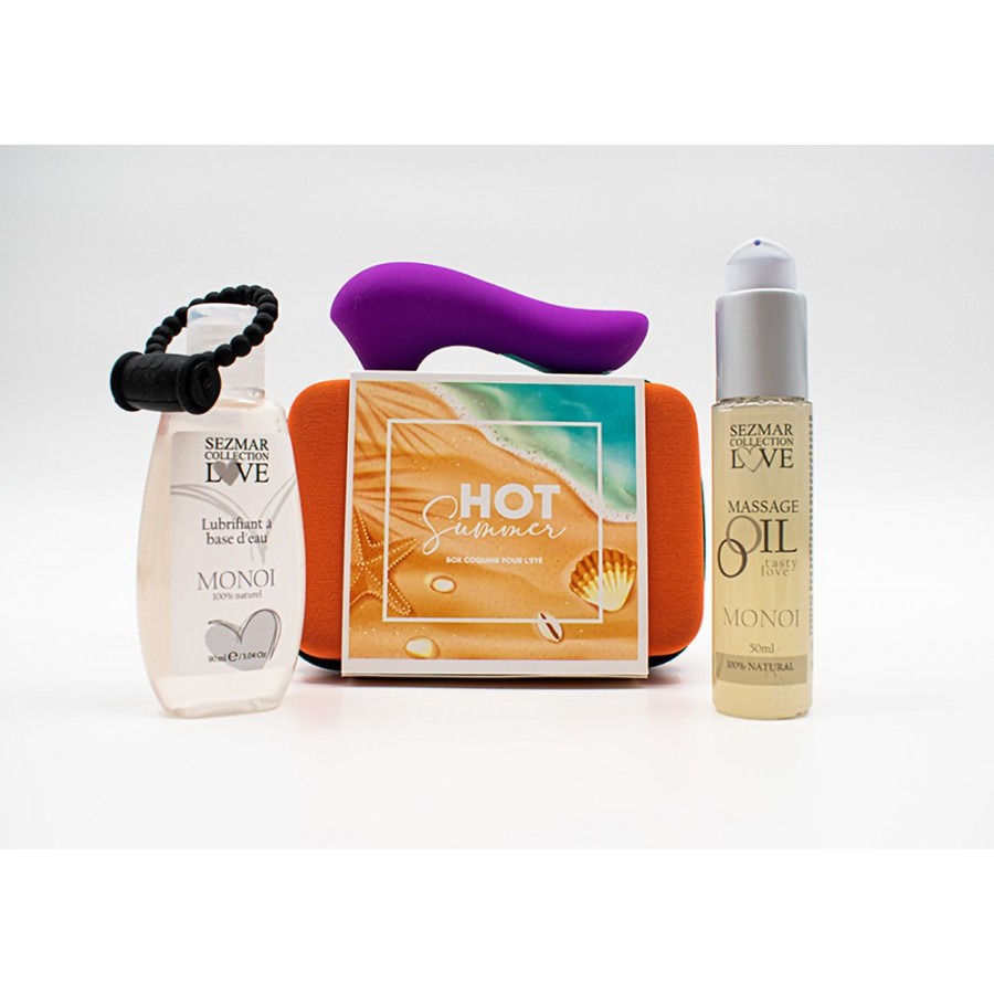 5 Box Hot Summer parfum Monoï  1 cadre offert