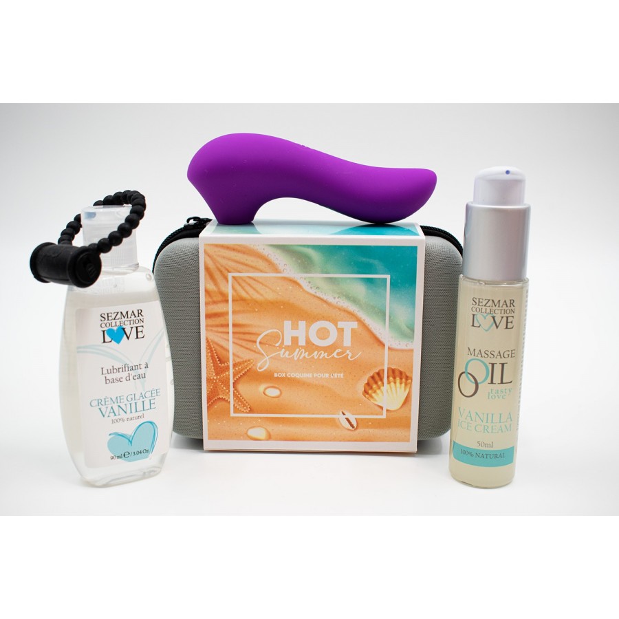 Box Hot Summer pour le couple parfum Vanille