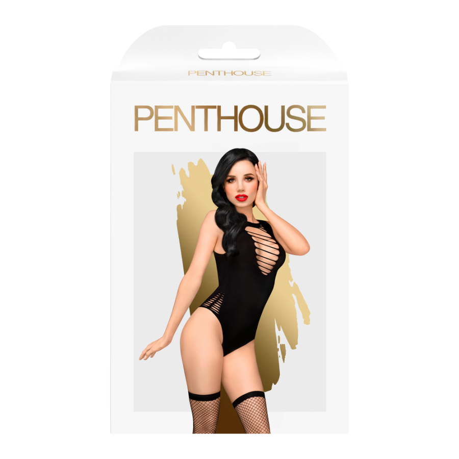 Body fantaisie noir Hotter than hell - PH0100BLK