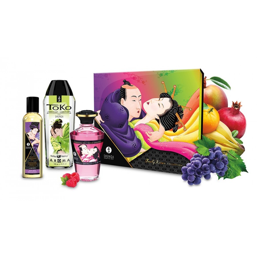 Coffret Baisers Fruités Shunga 3 produits - CC7000 Coffret Baisers Fruités Shunga 3 produits - CC7000
