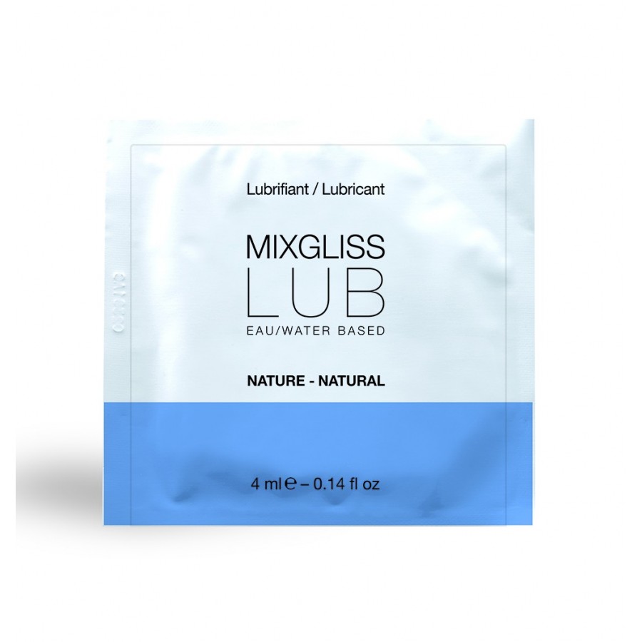 Dosette lubrifiant Mixgliss Eau Nature Sans Parfum 4ml - L6022382 Dosette lubrifiant Mixgliss Eau Nature Sans Parfum 4ml - L6022382