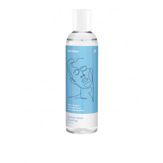 Lubrifiant effet fraicheur pour homme à base d'eau 300 ml Men Cooling Satisfyer - CC597760