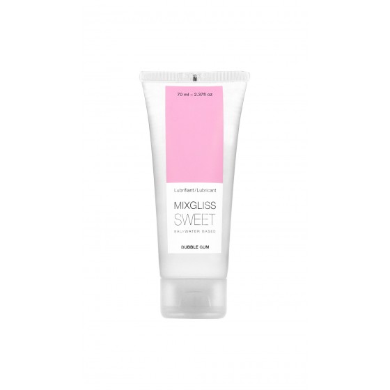 Lubrifiant Mixgliss eau Sweet Bubble Gum 70 ML - MG2238
