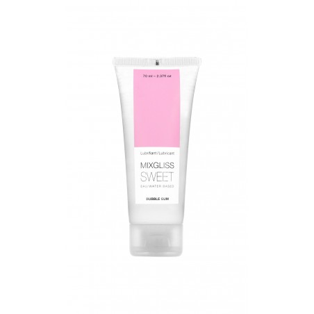 Lubrifiant Mixgliss eau Sweet Bubble Gum 70 ML - MG2238