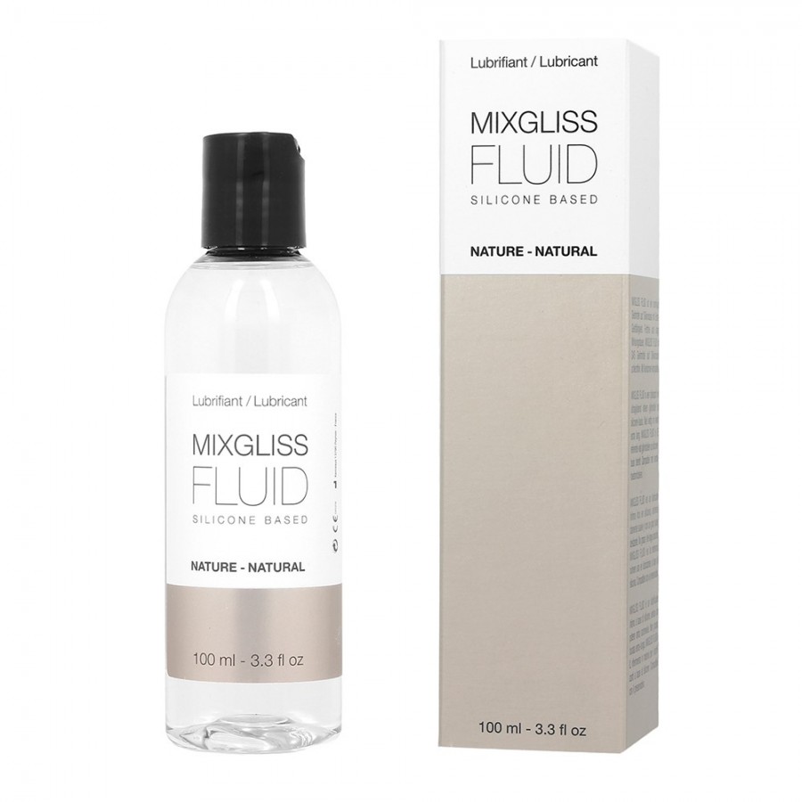 Lubrifiant Mixgliss Fluid nature silicone sans parfum 100 ML - MG0005 Lubrifiant Mixgliss Fluid nature silicone sans parfum 100 ML - MG0005