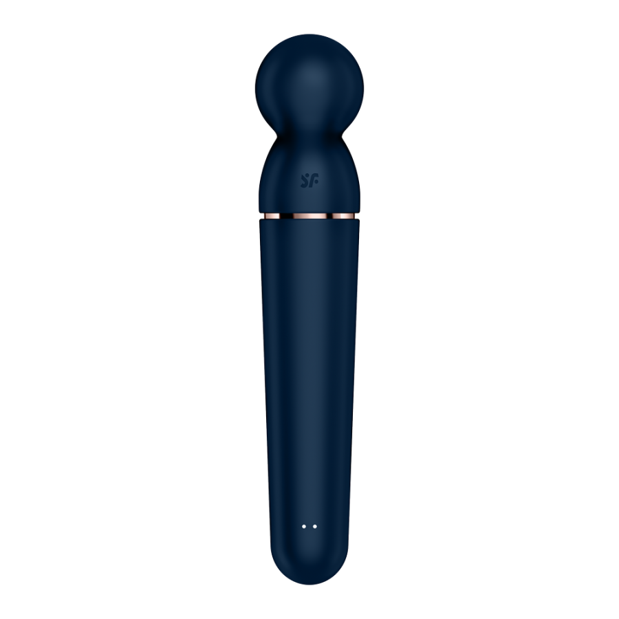 Vibromasseur wand bleu USB 60 vibrations Planet Wand-er Satisfyer - CC597845