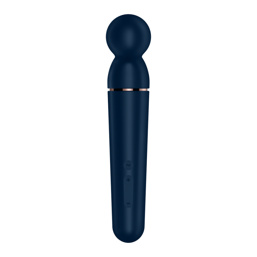 Vibromasseur wand bleu USB 60 vibrations Planet Wand-er Satisfyer - CC597845