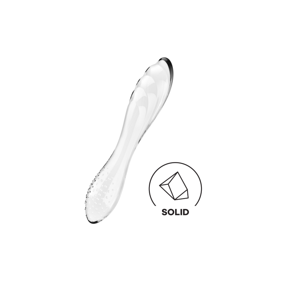 Gode en verre transparent haute qualité Dazzling Crystal 1 Satisfyer - CC597832 Gode en verre transparent haute qualité Dazzling Crystal 1 Satisfyer - CC597832