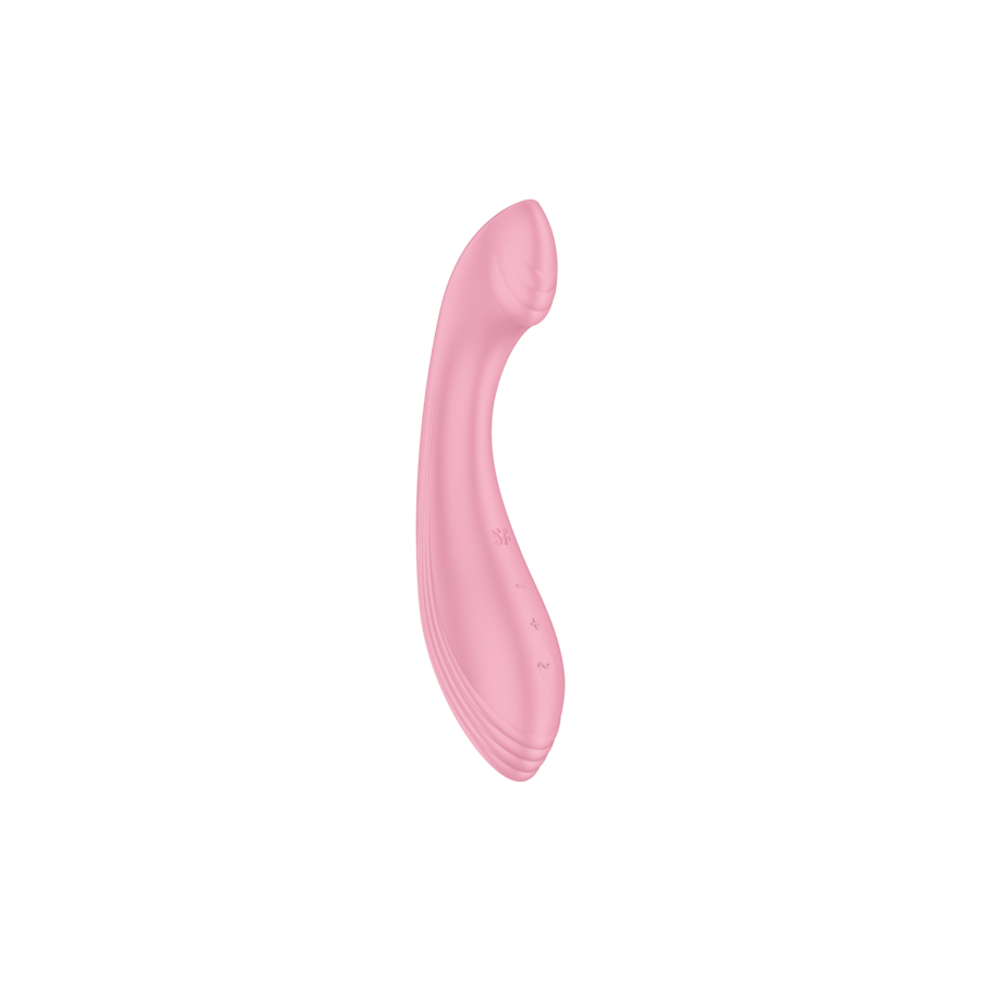 Vibromasseur G spot rose, vibrations fortes G-Force Satisfyer - CC597835