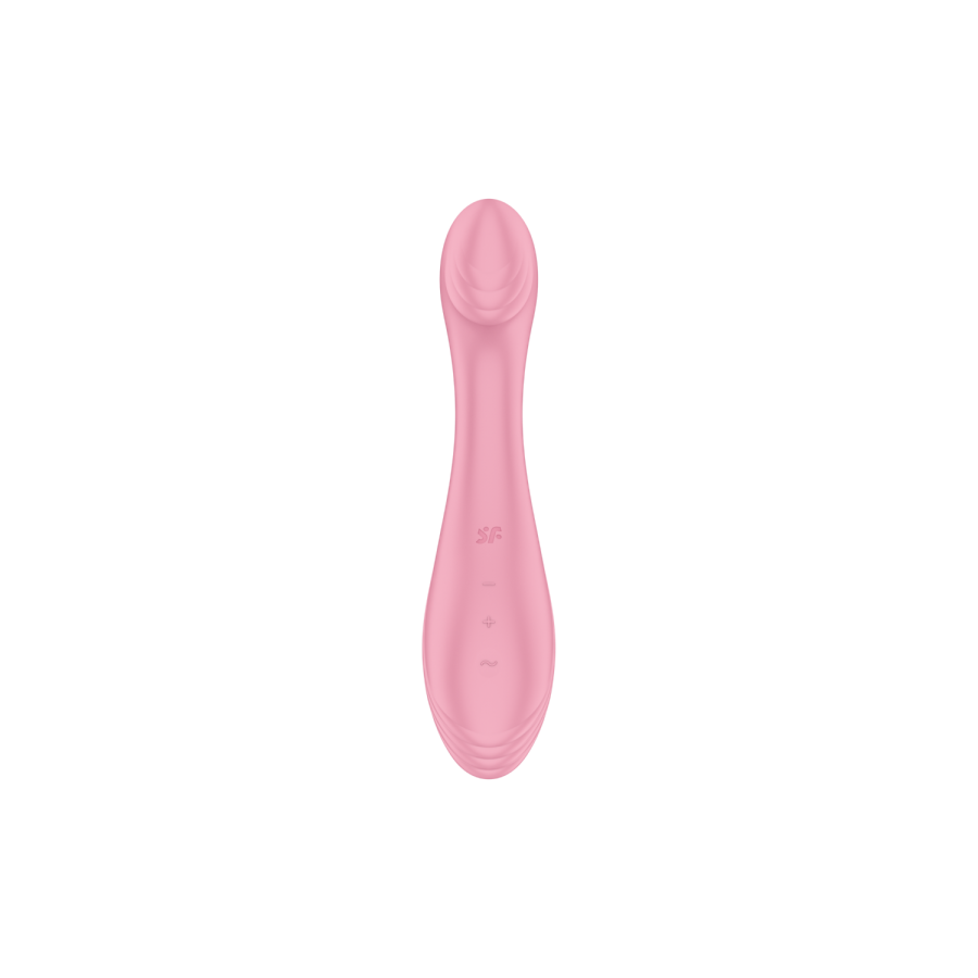 Vibromasseur G spot rose, vibrations fortes G-Force Satisfyer - CC597835