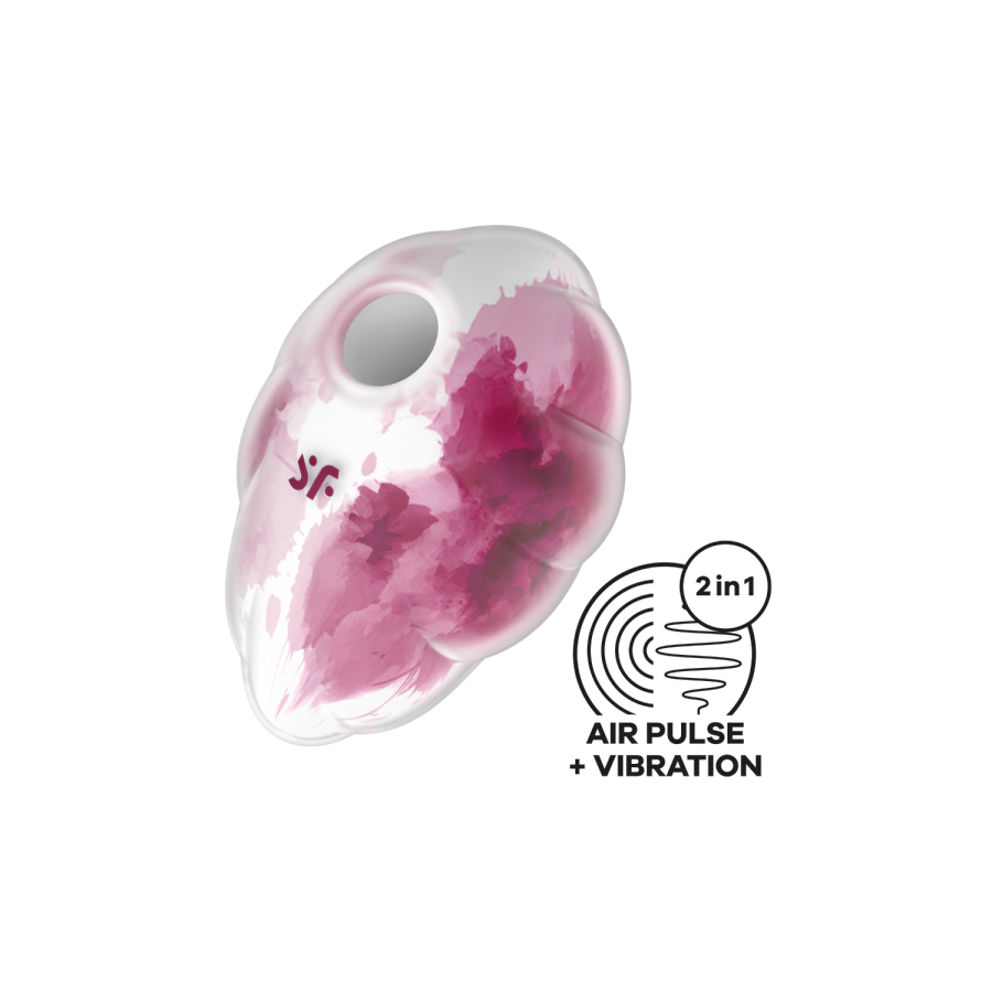 Stimulateur clitoridien par onde de pression sans contact et par vibration USB rose et blanc, Cloud Dancer Satisfyer - CC597839 Stimulateur clitoridien par onde de pression sans contact et par vibration USB rose et blanc, Cloud Dancer Satisfyer - CC597839