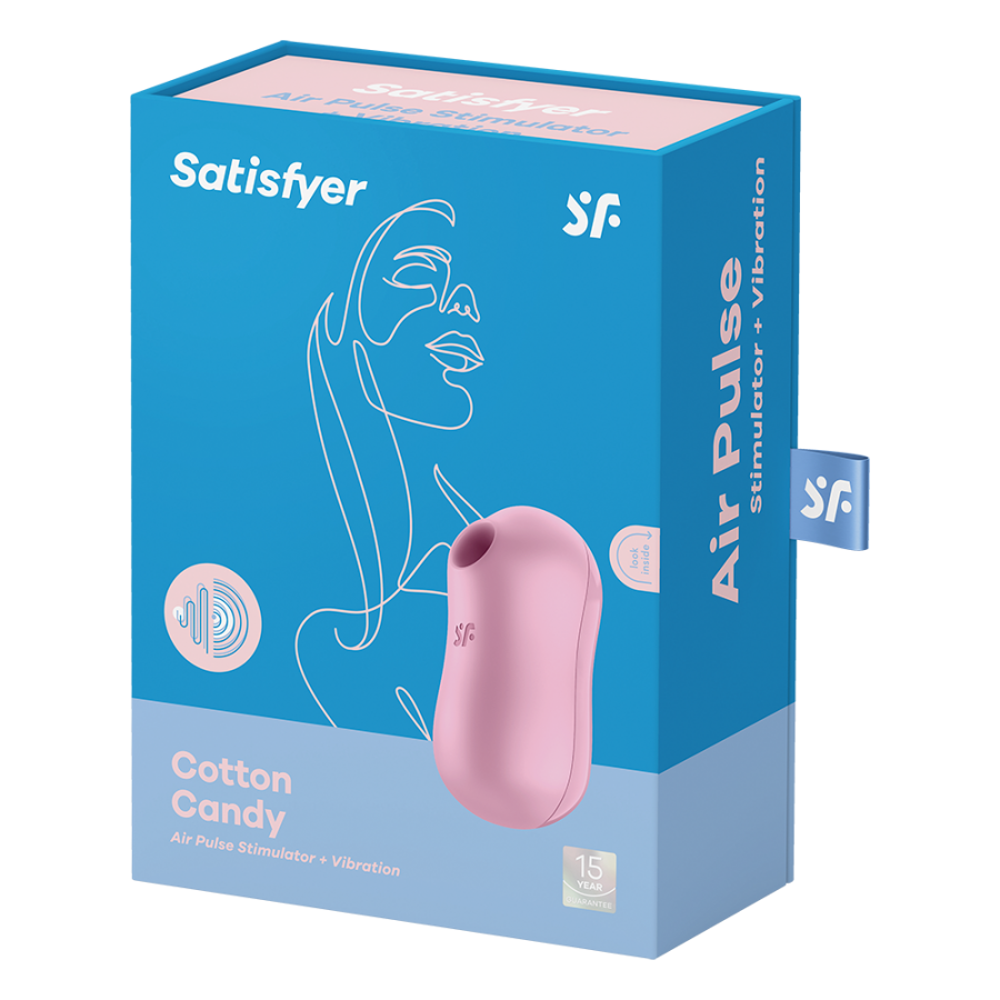 Stimulateur de clitoris Cotton Candy Satisfyer - CC597793