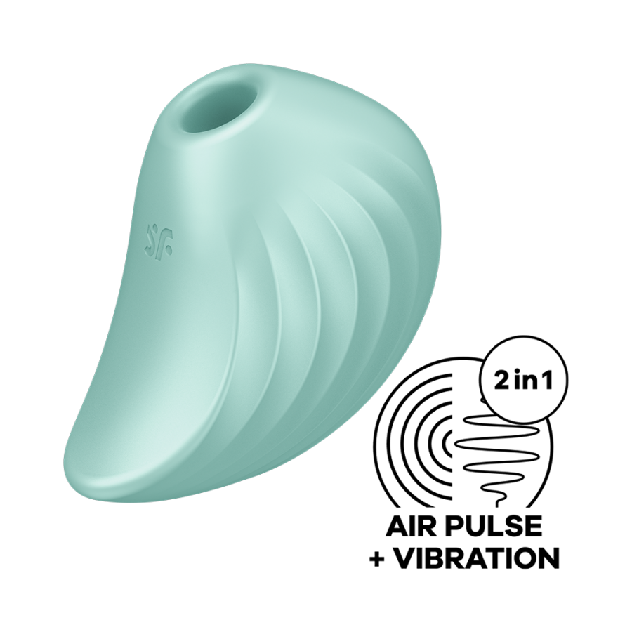 Stimulateur de clitoris vert USB Pearl Diver Satisfyer - CC597787 Stimulateur de clitoris vert USB Pearl Diver Satisfyer - CC597787