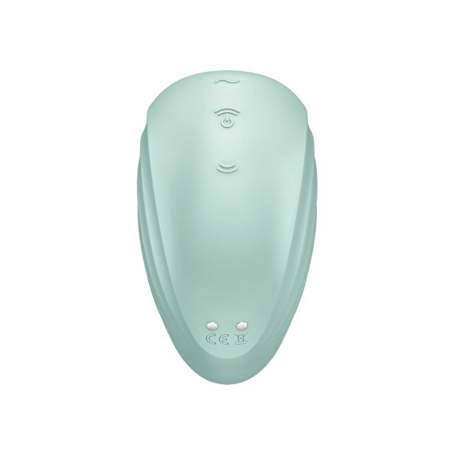 Stimulateur de clitoris vert USB Pearl Diver Satisfyer - CC597787