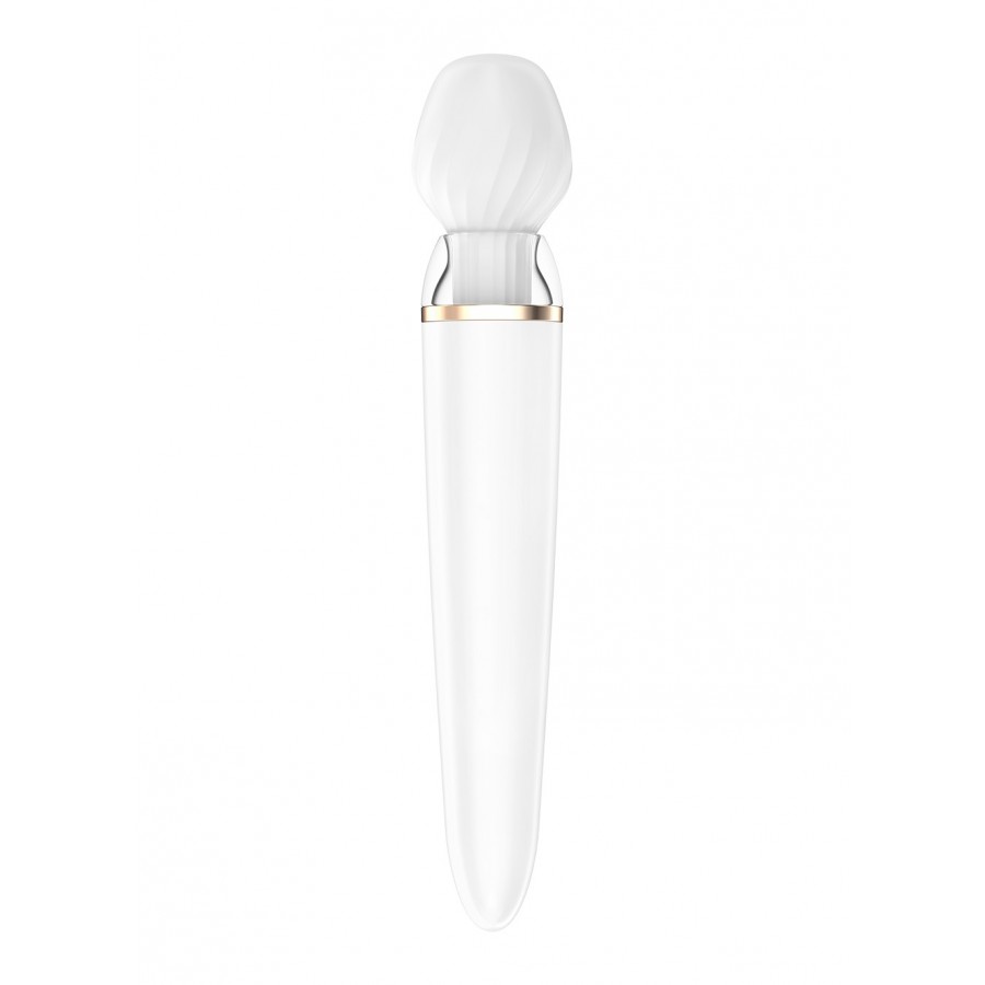 Double wand blanc connecté USB Double Wand-er Satisfyer - CC597756