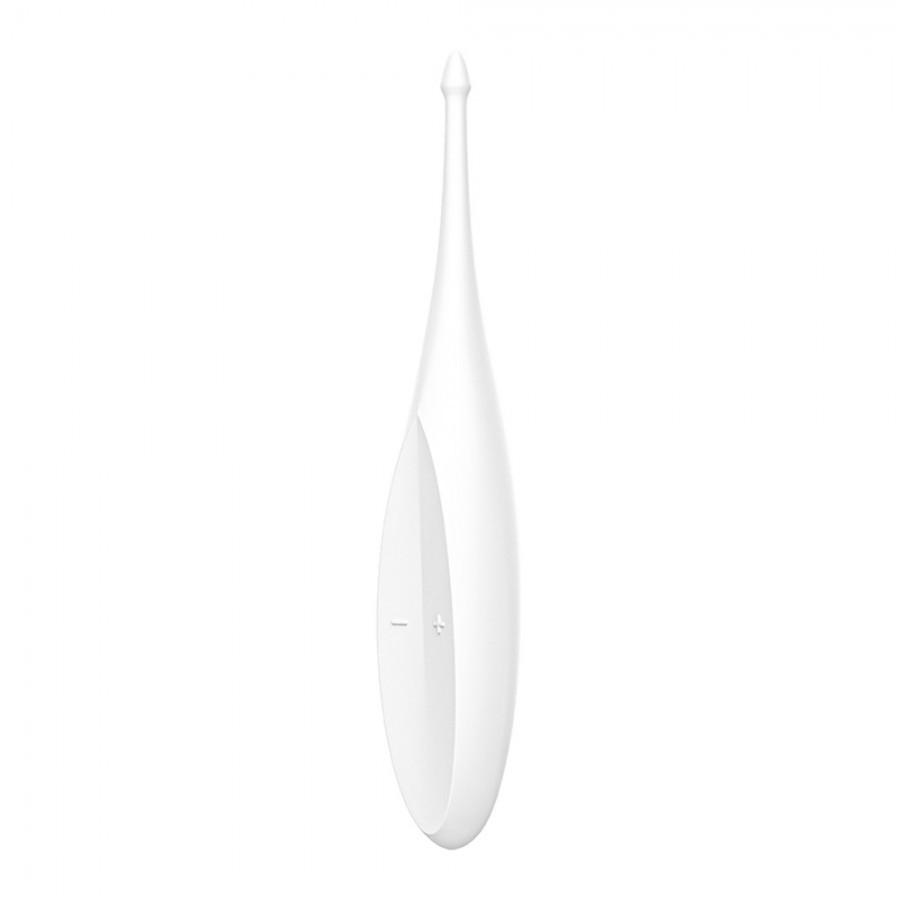 Stimulateur polyvalent pour zone ciblé blanc USB, Twirling Fun Satisfyer - CC597725