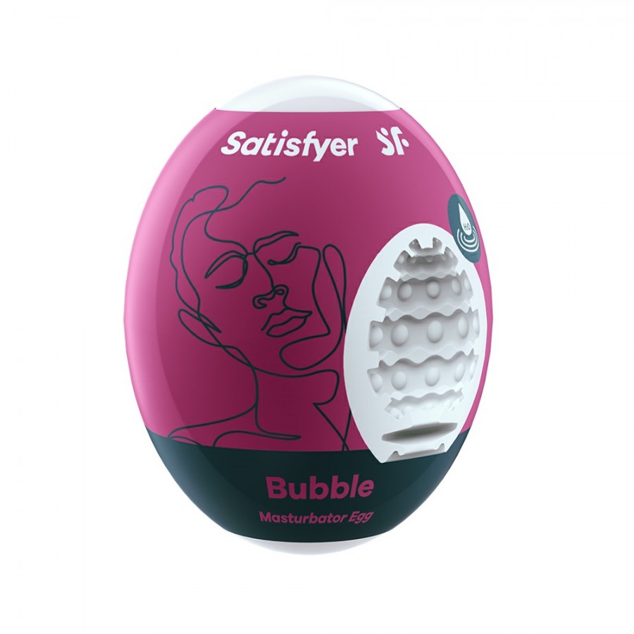 Oeuf masturbateur flexible Bubble Satisfyer - CC597014 Oeuf masturbateur flexible Bubble Satisfyer - CC597014