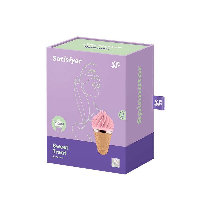 Stimulateur de clitoris USB Sweet Treat Rose Satisfyer - CC5972340050