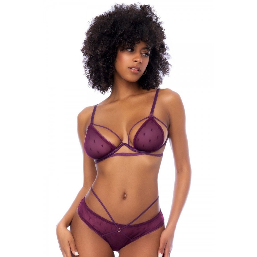 Ensemble 2 pièces couleur bordeaux - MAL8870WINE Ensemble 2 pièces couleur bordeaux - MAL8870WINE