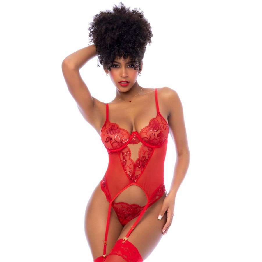 Ensemble 2 pièces rouge - MAL8896RD Ensemble 2 pièces rouge - MAL8896RD