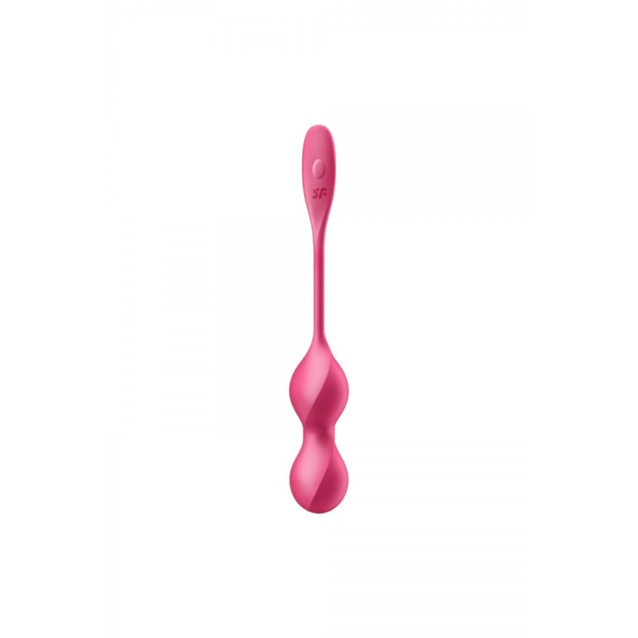 Boules de Geisha vibrantes télécommandées fushia Love Birds 2 Satisfyer - CC597866