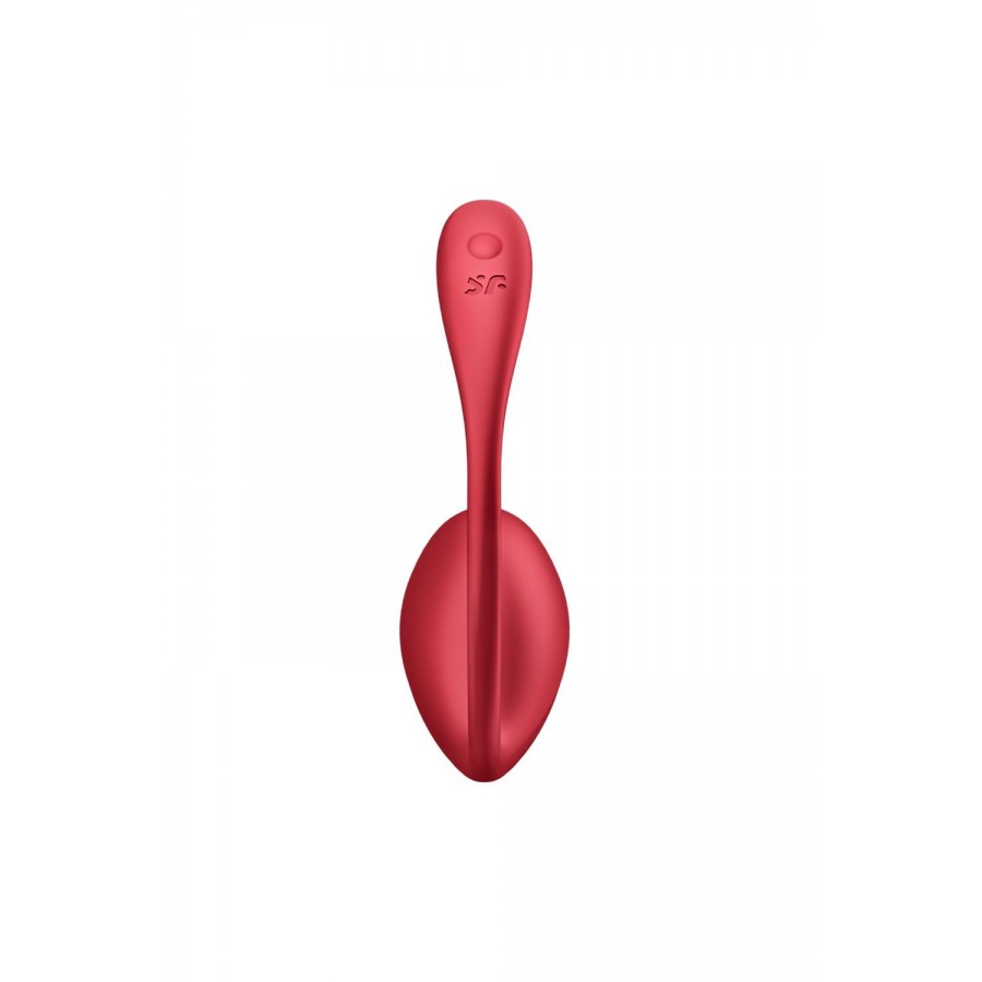 Oeuf vibrant télécommandé rouge Shiny Petal Satisfyer - CC597863