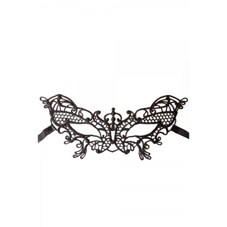 Masque souple dentelle noire - 100824 Masque souple dentelle noire - 100824