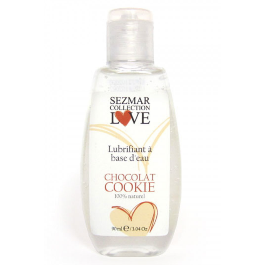 Lubrifiant à base d'eau 100% naturel Chocolat Cookie 90 ml - SEZ088