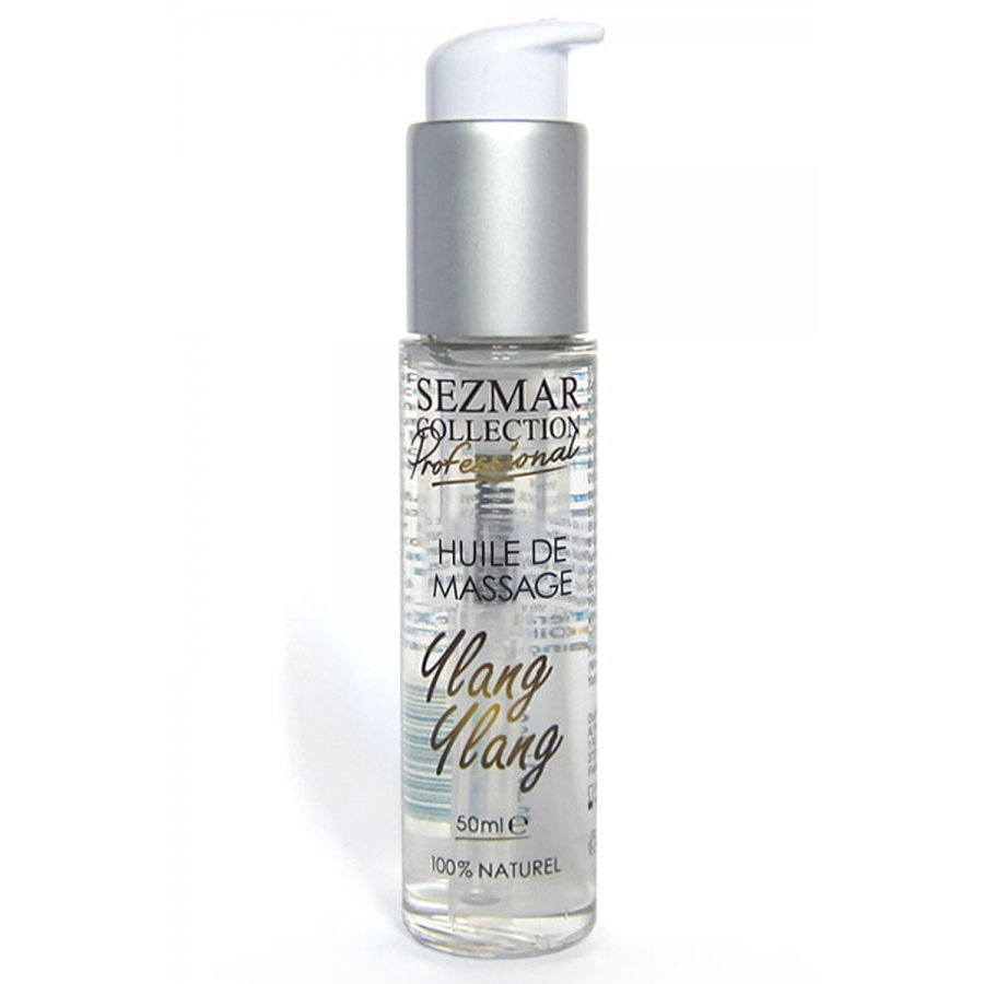 Huile de massage professionnelle Ylang Ylang 100% naturelle 50 ml - SEZ091