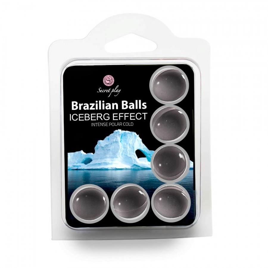 Boules de massage brésiliennes effet Iceberg x6 - BZ3700-1 Boules de massage brésiliennes effet Iceberg x6 - BZ3700-1