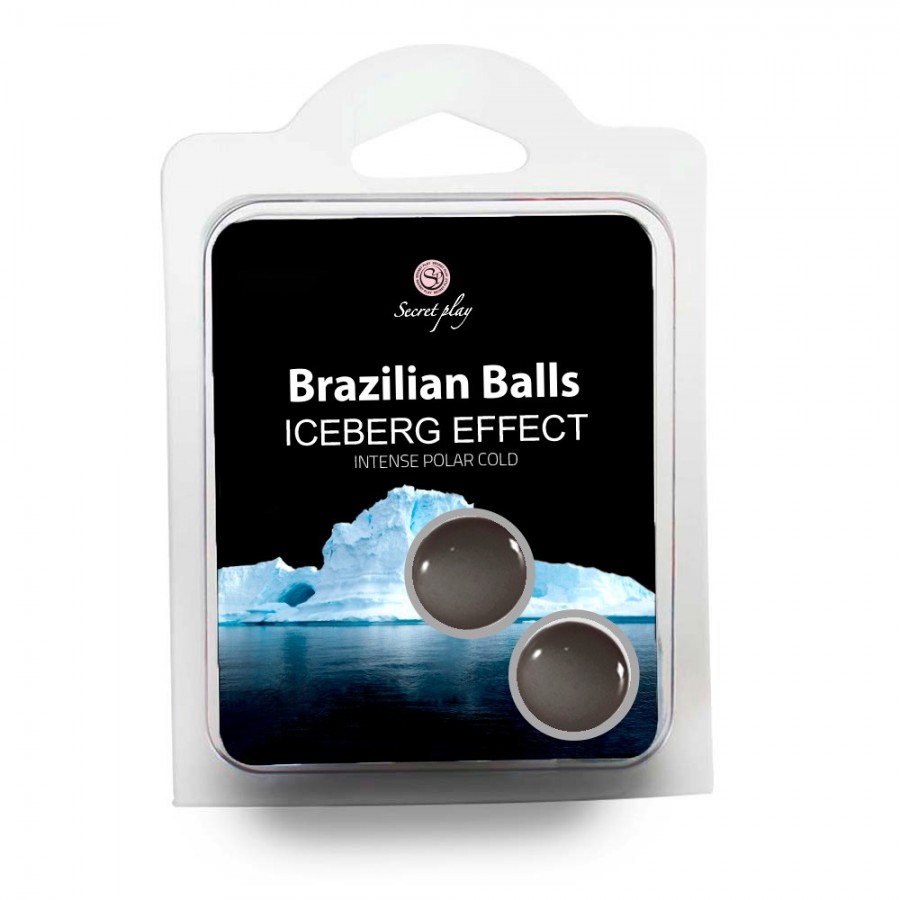 Boules de massage brésiliennes effet Iceberg x2 - BZ3700 Boules de massage brésiliennes effet Iceberg x2 - BZ3700