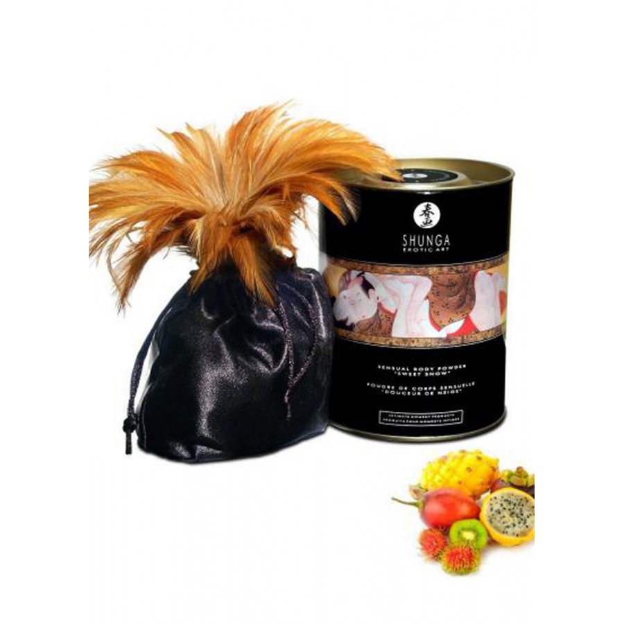 Poudre de massage corporelle comestible fruits exotiques 228grs - CC3002 Poudre de massage corporelle comestible fruits exotiques 228grs - CC3002