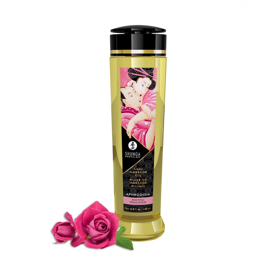 Huile de massage aphrodisiaque à la rose 240ml - CC1200 Huile de massage aphrodisiaque à la rose 240ml - CC1200