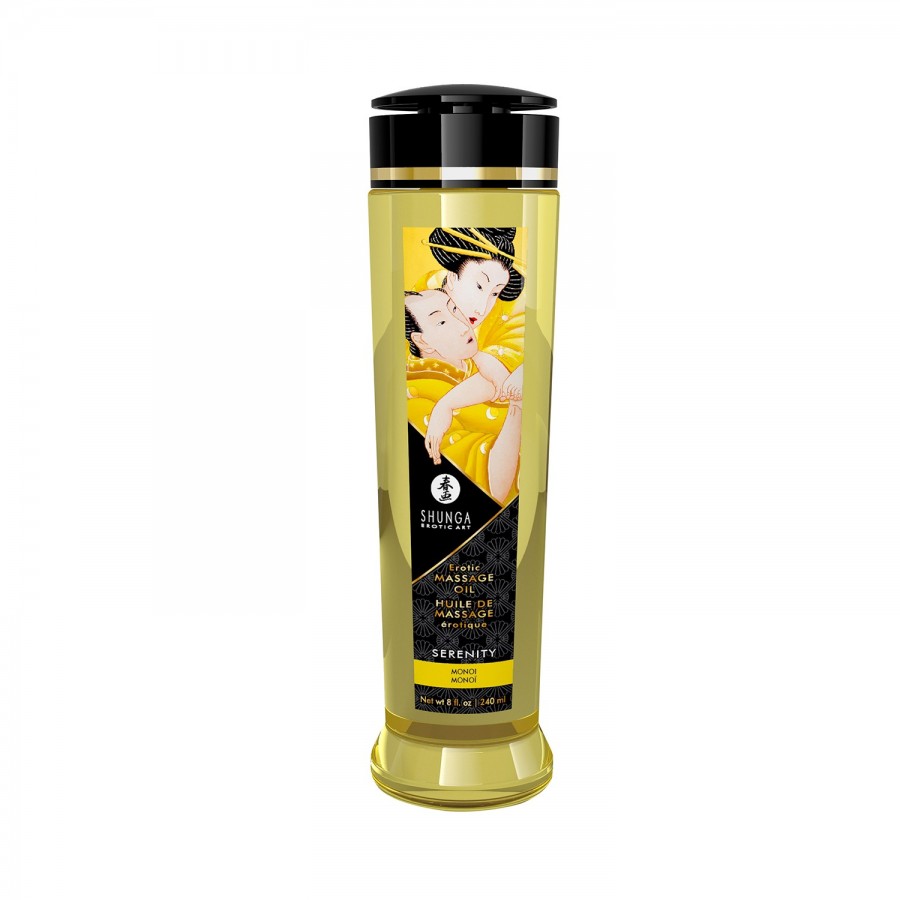 Huile de massage aphrodisiaque monoï Serenity 240ml - CC1213