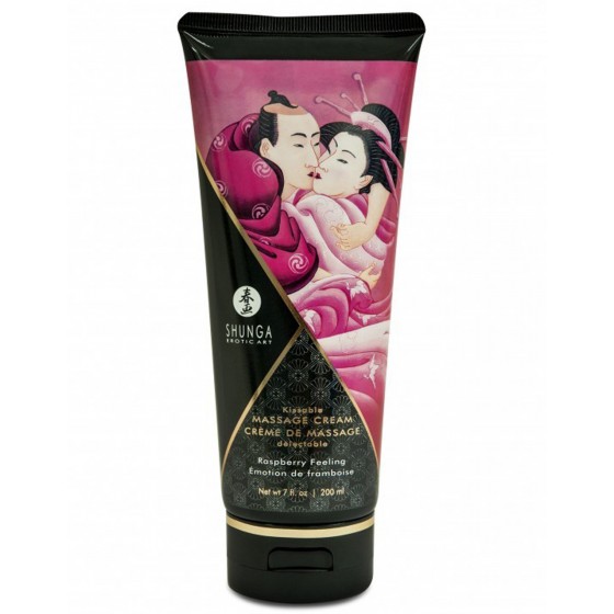 Crème hydratante de massage framboise 200ml - CC814101