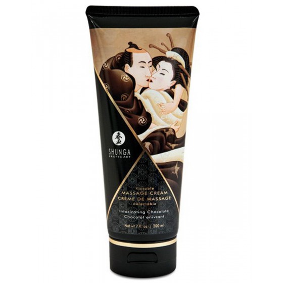 Crème hydratante de massage chocolat 200ml - CC814109