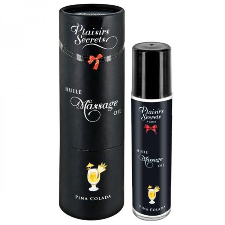 Huile de massage comestible Pina Colada 59ml - CC826006 Huile de massage comestible Pina Colada 59ml - CC826006
